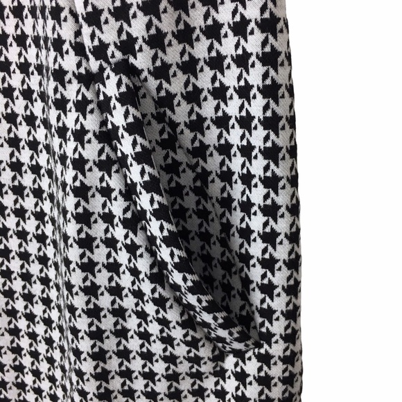 LANDS’ END LIGHTHOUSE Dress Houndstooth Sleeveless Fitted Petite Plus 14P NWT - Picture 6 of 13